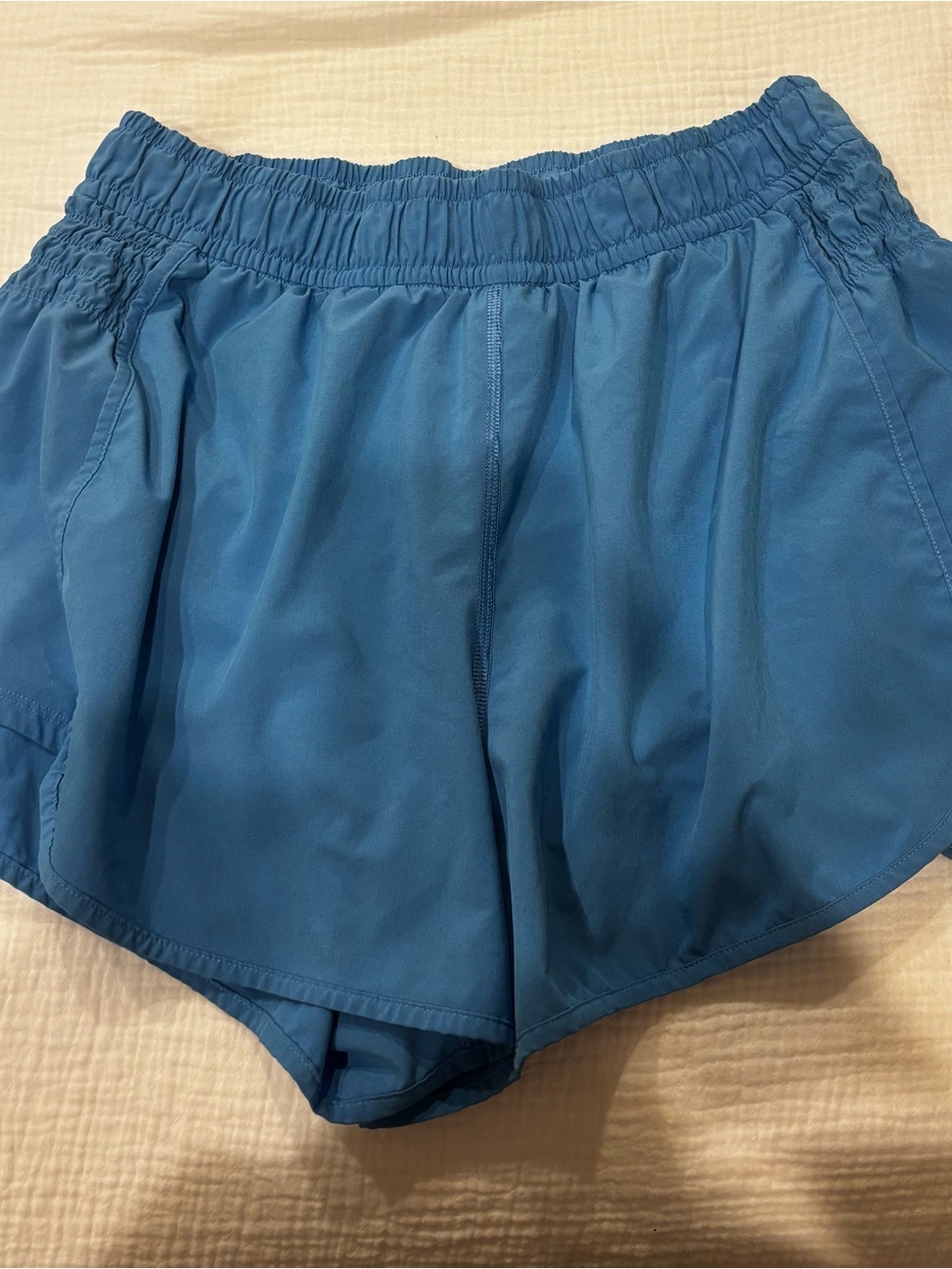 lululemon athletica Blue Run Shorts